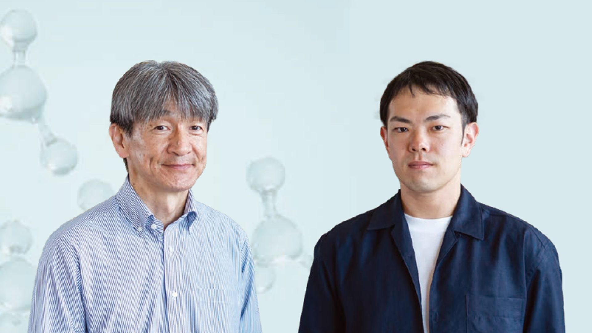Picture of two researchers