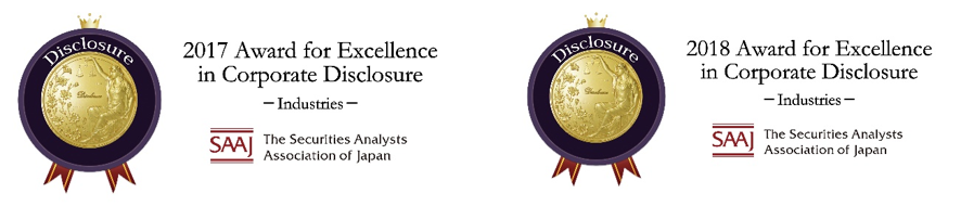 2020 Award for Excellence in Corporate Disclosure