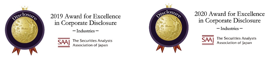 2020 Award for Excellence in Corporate Disclosure