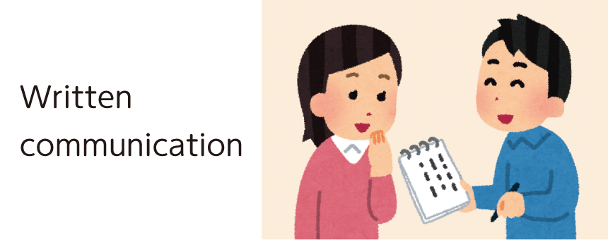 Written communication