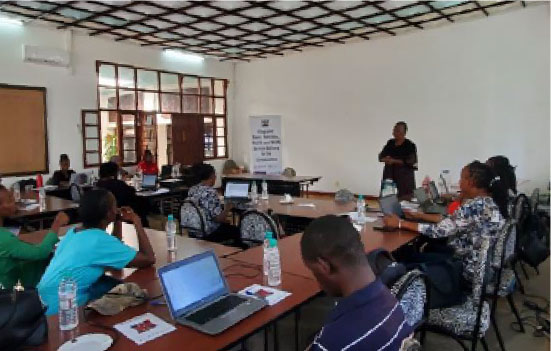 Health stakeholder meeting hosted by the Kilifi Ministry of Health