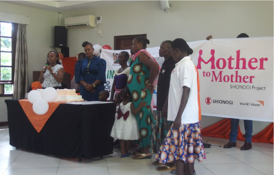 A ceremony to handover the project to the Kilifi County Government