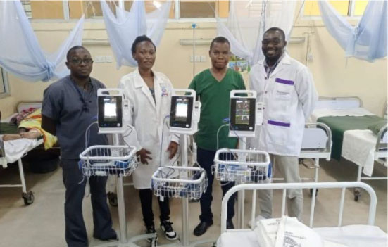 Equipments provided to the Bamba Sub-county hospital