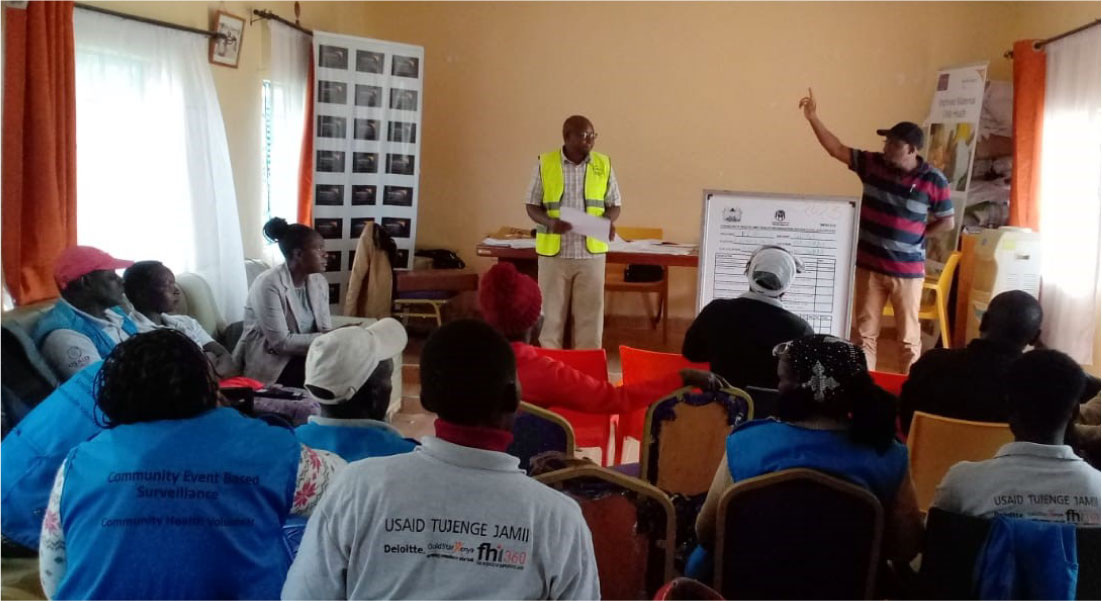 Community Health Volunteers quarterly meeting 