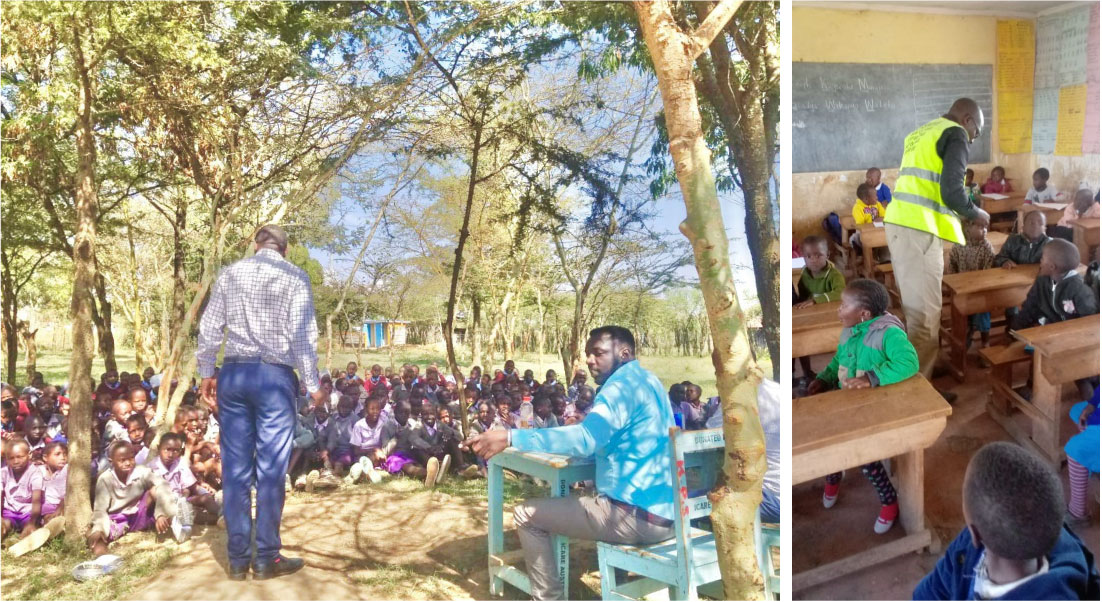 Teaching good hygiene practices at school