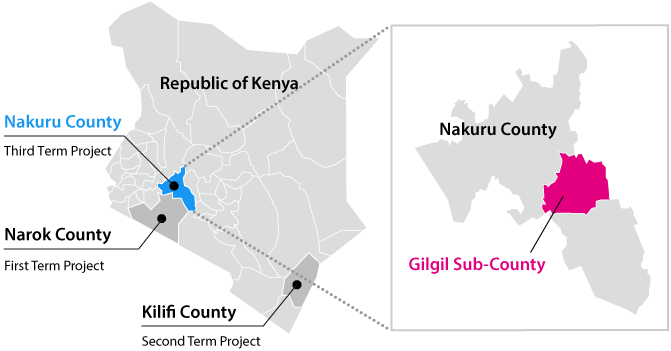 Nakuru County Map