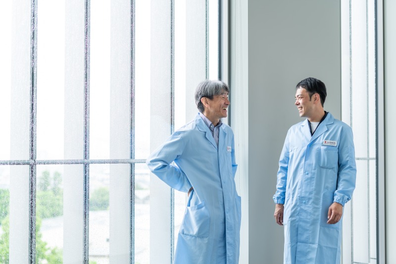 川筋さんと上原さんの画像