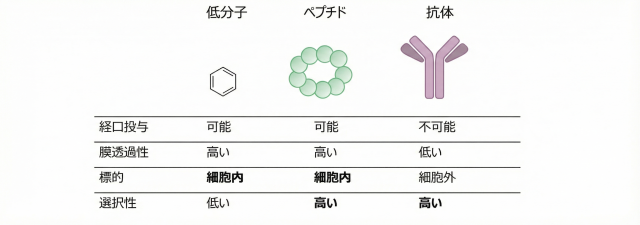 ペプチドの特徴