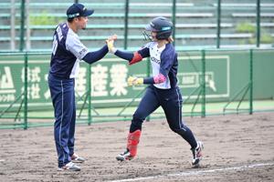 試合風景