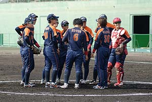 試合風景