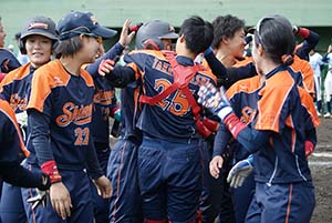 試合風景