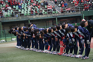 試合風景