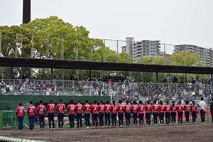 試合風景