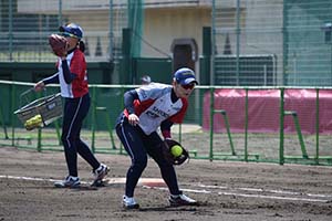 試合風景