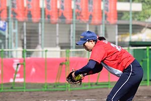 試合風景