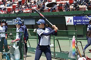 試合風景