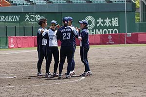 試合風景