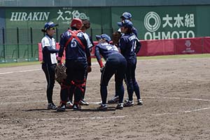 試合風景