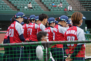 試合風景