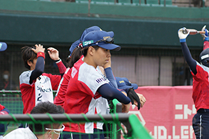 試合風景