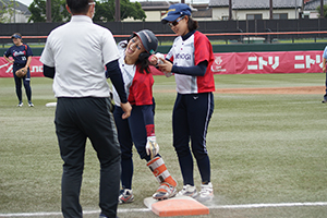 試合風景