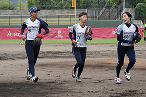 試合風景