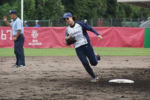 試合風景