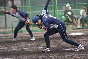 試合風景