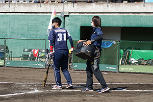 試合風景