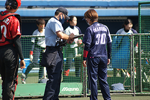 試合風景