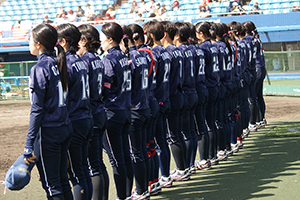 試合風景