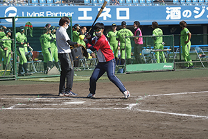 試合風景