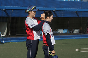 試合風景