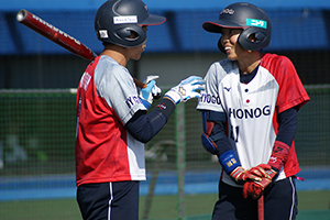 試合風景