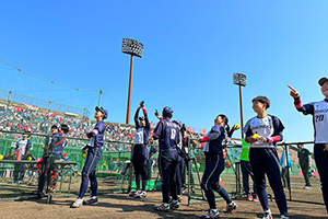 試合風景