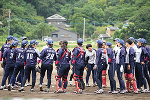 試合風景