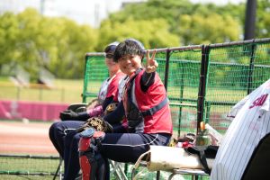 試合風景