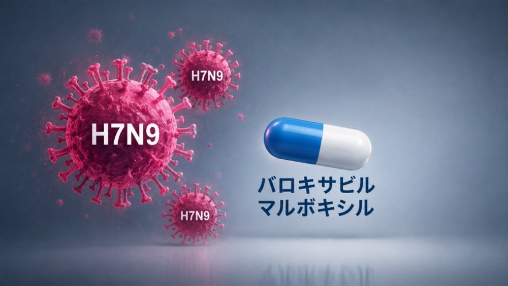 バロキサビル投与により高病原性鳥インフルエンザA(H7N9)ウイルスの増殖を抑制