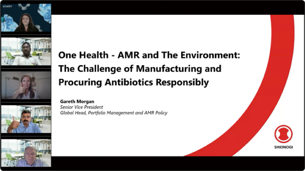 One Health – AMR and the environmentへの登壇