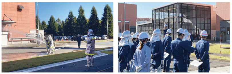 総合防災訓練（シオノギファーマ金ケ崎工場）