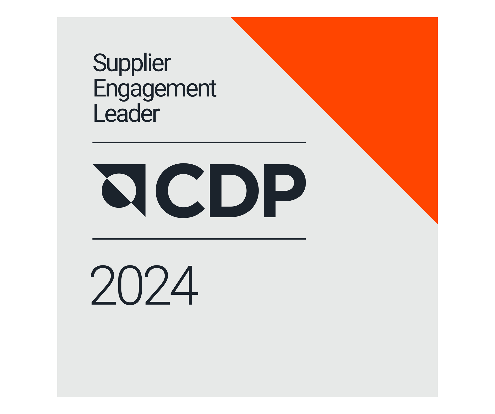 CDP SUPPLIER ENGAGEMENT LEADER 2022 ロゴ