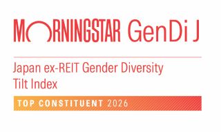 Morningstar 日本株式 ジェンダー・ダイバーシティ・ティルト指数 2026 ロゴ