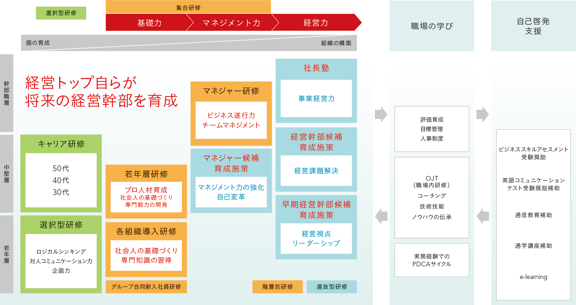 人材育成全体像イメージ