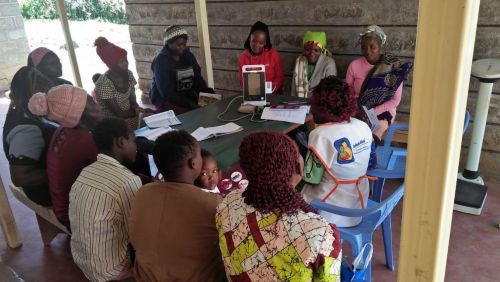 Group Antenatal Care at Kiambogo Dispensary