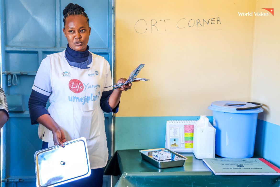 Oral Rehydration Corner at a health facility